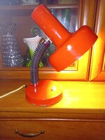 Régi szarvasi piros asztali lámpa- ritka típus (1985)