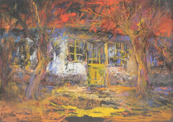 Sáska Tibor: Az Oláh tanya emlékére, 2002