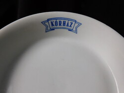 Zsolnay salátás tálka Kórház felirattal