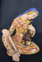 Lajta István: art deco madonna hegedűvel!