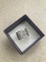 935 ezüst Életvirág gyűrű állítható