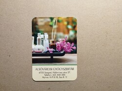 Magyarország - Kártyanaptár Alsóvárosi Gyógyszertár 2026