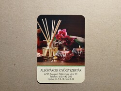 Magyarország - Kártyanaptár Alsóvárosi Gyógyszertár 2026