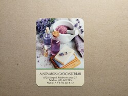 Magyarország - Kártyanaptár Alsóvárosi Gyógyszertár 2026