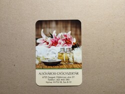 Magyarország - Kártyanaptár Alsóvárosi Gyógyszertár 2026