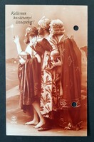 Három Királyok-Kellemes Karácsonyi Ünnepeket 1927 képeslap
