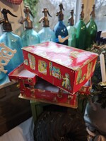 Vintage Altmann &Kühne bonbonos doboz ,Lukáts Kató is tervezett a cégnek