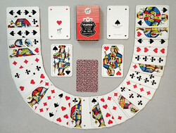 Régi retró vintage 32 lapos bécsi Piatnik tarokk kártya játék pakli kártyajáték kártyapakli