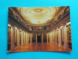 Képeslap (2) - Sárospatak - Református Kollégium könyvtárterme 1970-es évek - (Foto: Radó László)