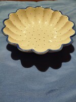 KÉZZEL FESTETT,GMUNDNER, ANTIK GYUMÖLCSÖS TÁL