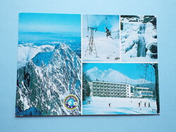 Képeslap (2) - Csehszlovákia (Szlovákia) - Magastátra mozaik 1980-as évek