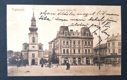 Temesvár Kossuth Lajos-tér 1912 képeslap