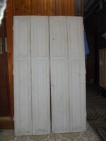 Régi fenyő spaletta, ablak árnyékoló párban