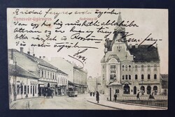 Temesvár Gyárváros Andrássy-út 1912 képeslap