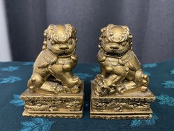 Kínai Foo kutya, fo kutya, oroszlán kutya szobrok