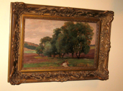 GARANTÁLTAN EREDETI CSODÁS TORNYAI JÁNOS / 1869-1936 / : ALFÖLDI TÁJ