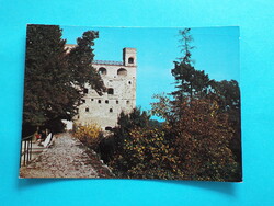 Képeslap (2) - Sárospatak - Rákóczi-vár - Lakótorony 1970-es évek - (Foto: Radó László)