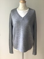 Finom kötött, női pulóver. (100% gyapjú)  -Marks & Spencer basic. (18-as) -L-XL