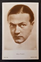 Willy Fritsch német színész fotó képeslap