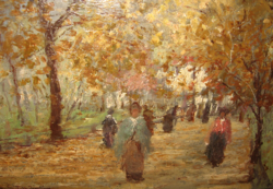 ÚJÉVI AJÁNLAT! GYÖMRŐI SÁNDOR JÓZSEF/ Gy.Sándor József/ / 1887-1936/ : LIGETBEN