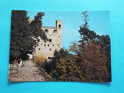 Képeslap (2) - Sárospatak - Rákóczi-vár - Lakótorony 1970-es évek - (Foto: Radó László)