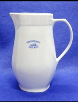 Alföldi kék szélű, Békés Megyei Vendéglátóipari Vállalat  kancsó1975-80 évek