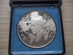 500   Forint  1981 Bartók Béla   Ezüst emlékérem   Magyarország Eredeti Tartóban