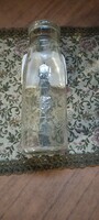 Régi tejes üveg palack