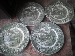 Rolyal Tudor angol tányérok