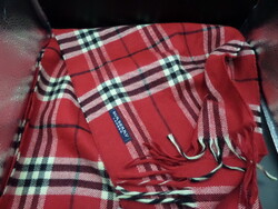 Burberry London feliratos unisex meleg luxus kötött sál 182 cm x 70 cm