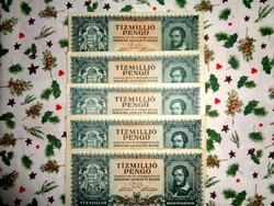1945.november, TÍZMILLIÓ PENGŐ