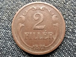 Háború előtti (1920-1940) 2 fillér 1938 BP