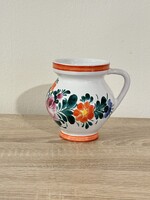 Virágmintás füles tejes csupor régi