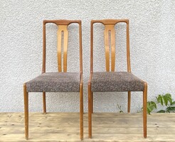 Vintage Retro Biedermeier Stílusú Mid Century Lübke Étkezőszékek Ebédlőszékek Szék Székek Étkezőszék