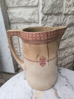 Hatalmas méretű mosdó kancsó korsó kanna  Fayance. Villeroy & Boch. Film színház kellék dekoráció