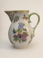RITKA!! NAGY MÉRETŰ!!! Herendi Viktória mintás porcelán vizes kancsó  kiöntő hibátlan