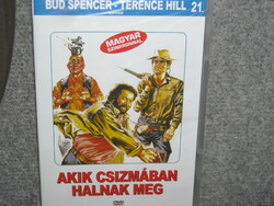 Bud Spencer - Terence Hill AKIK CSIZMÁBAN HALNAK MEG DVD ÚJ gyári bontatlan