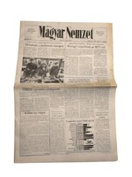 1998. X. 1. Magyar Nemzet – Eredeti magyar napilap – Retro lapszám