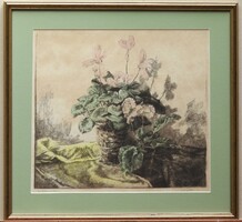 (N) Hajdú Katalin (1932-) : Ciklámen