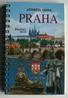 28 DB GYÖNYÖRŰ KÉPESLAP PRÁGÁRÓL (ADDRESS BOOK) 2007, KÖNYV KIVÁLÓ ÁLLAPOTBAN