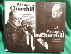 Winston S. Churchill - A második világháború 1-2. - Ritka - 2 kötet egyben