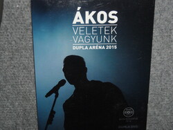 ÁKOS VELETEK VAGYUNK DUPLA ARÉNA 2015 2dvd DVD ÚJ gyári bontatlan