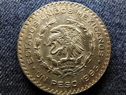 Mexikó Jose Morelos .100 ezüst 1 Pezó 1963 Mo