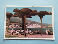 Képeslap (4) - Csehszlovákia (Szlovákia) - Tatranska Lomnica (Tátralomnic) mozaik 1980-as évek