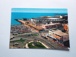 Képeslap (4) - Olaszország - Genova - Nemzetközi kikötő 1960-as évek