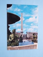 Képeslap (4) - Franciaország - Párizs - Concorde tér 1970-es évek
