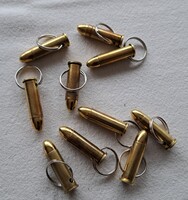 Töltény kulcstartó eladó több darab ! 38 Speciál és 357 Magnum