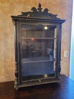 Antik Biedermeier, szentségtartó, fali vitrin