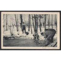 Magyarország,Kárpáti téli hadjárat - Harctéri toalett januárban 1915