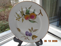 1961 Royal Worcester Evesham Fine Porcelain Oven to Table Ware "A sütőből az asztalra"  25,2 cm